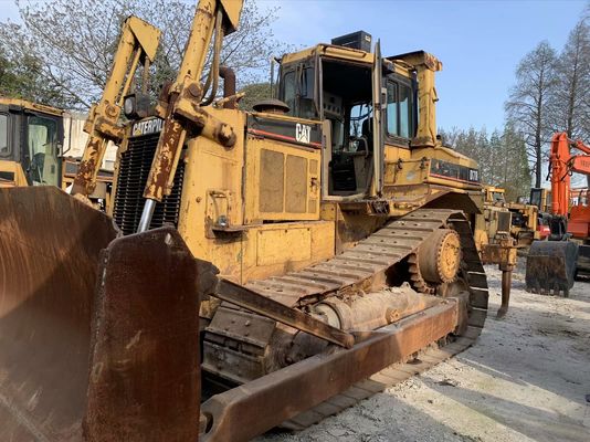 เครื่องบูลโดเซอร์ความเร็วสูง D7R LGP เครื่องบูลโดเซอร์ Caterpillar Used CAT Bulldozer ผลิตในจีน