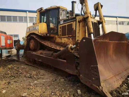 สีเดิม D8R LGP ใช้ Caterpillar บูลโดเซอร์กับไฮดรอลิก Ripper