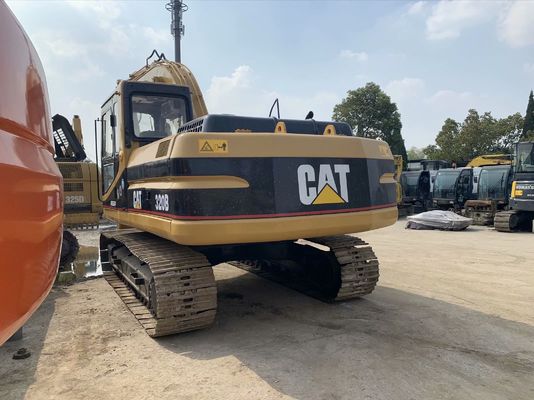 ความแข็งแรงสูง 320B ใช้ CAT Excavator ความปลอดภัยการดําเนินงาน 20 ตัน Excavator