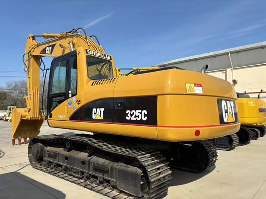 ไฮดรอลิก ใช้ Caterpillar 325C Excavator ความเห็นและความปลอดภัยสําหรับการก่อสร้าง