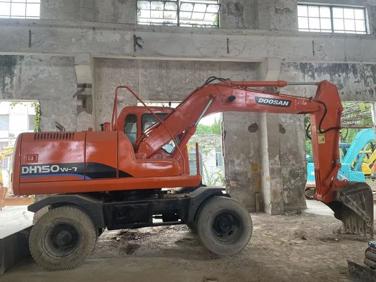 2012 ปีใช้ รถขุดล้อ มินิ Doosan DH150W-7 สภาพดี