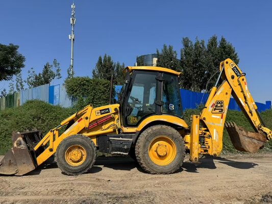 รถขุดตักหลังขุด JCB 3CX สีเดิม ขับเคลื่อน 4 ล้อ มือสอง