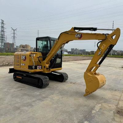 305.5E2 มินิ ใช้ CAT Excavator Caterpillar 303.5E CR การทํางานเรียบร้อย