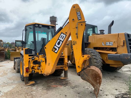 ปี 2020 JCB 3CX ECO เครื่องบรรทุกแทรกเตอร์มือสอง Backhoe 4 ล้อ ผลิตสูง
