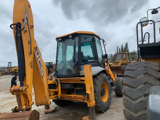 ปี 2020 JCB 3CX ECO เครื่องบรรทุกแทรกเตอร์มือสอง Backhoe 4 ล้อ ผลิตสูง