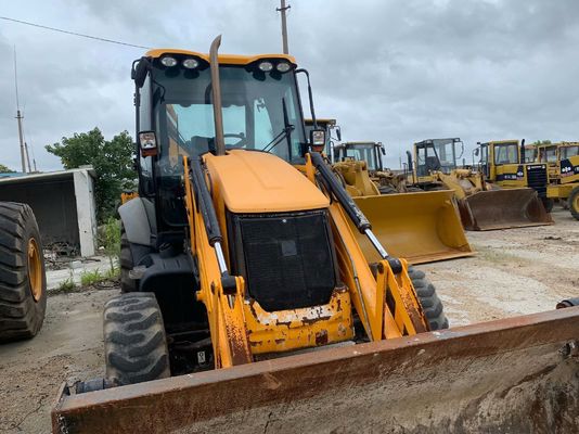 ปี 2020 JCB 3CX ECO เครื่องบรรทุกแทรกเตอร์มือสอง Backhoe 4 ล้อ ผลิตสูง