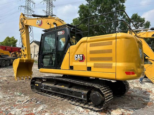 เครื่องขุด CAT 320GC ที่ใช้แล้ว 20 ตัน เสียงต่ํา ประหยัดพลังงานสําหรับการก่อสร้าง