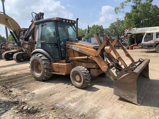 กรณี 580M อเมริกาแท้ ใช้ Backhoe Loader ประหยัดเชื้อเพลิง
