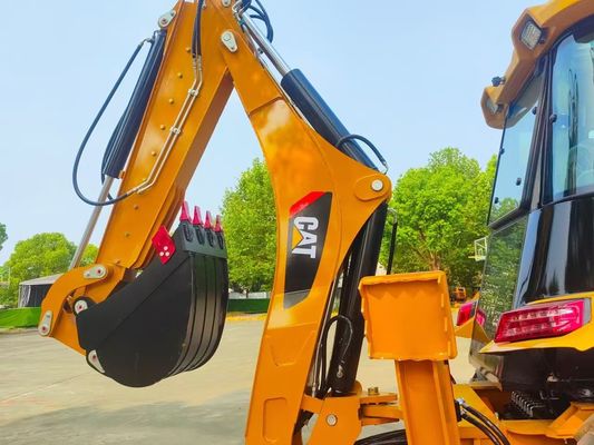 420F เครื่องบรรทุกถังยาง Caterpillar ที่ใช้แล้ว CAT ความเร็วสูง ประหยัดพลังงาน
