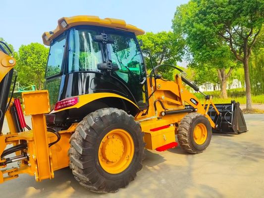 420F เครื่องบรรทุกถังยาง Caterpillar ที่ใช้แล้ว CAT ความเร็วสูง ประหยัดพลังงาน