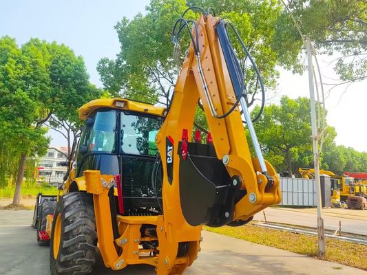 420F เครื่องบรรทุกถังยาง Caterpillar ที่ใช้แล้ว CAT ความเร็วสูง ประหยัดพลังงาน