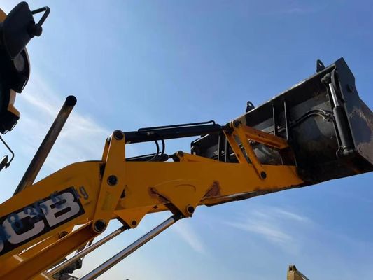 JCB 4CX ECO มือสอง Backhoe Loader ยาวนานสําหรับการก่อสร้าง