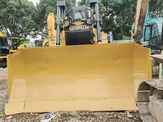 แท้ของญี่ปุ่น ความเห็นใช้ Crawler Bulldozer การดําเนินงานความปลอดภัย CAT D6R LGP Dozer