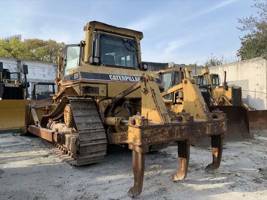 เครื่องบูลโดเซอร์ความเร็วสูง D7R LGP เครื่องบูลโดเซอร์ Caterpillar Used CAT Bulldozer ผลิตในจีน