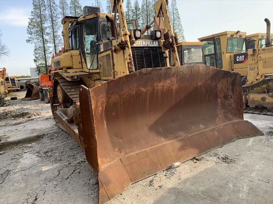 เครื่องบูลโดเซอร์ความเร็วสูง D7R LGP เครื่องบูลโดเซอร์ Caterpillar Used CAT Bulldozer ผลิตในจีน