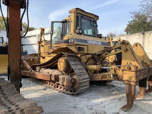 เครื่องบูลโดเซอร์ความเร็วสูง D7R LGP เครื่องบูลโดเซอร์ Caterpillar Used CAT Bulldozer ผลิตในจีน