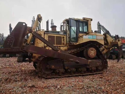 สีเดิม D8R LGP ใช้ Caterpillar บูลโดเซอร์กับไฮดรอลิก Ripper