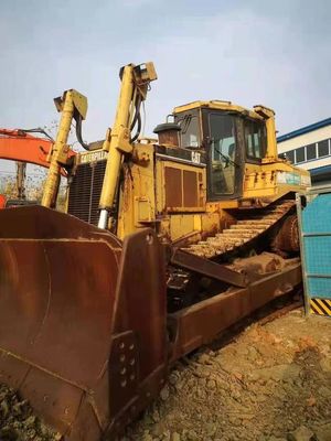 สีเดิม D8R LGP ใช้ Caterpillar บูลโดเซอร์กับไฮดรอลิก Ripper