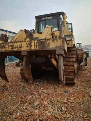 สีเดิม D8R LGP ใช้ Caterpillar บูลโดเซอร์กับไฮดรอลิก Ripper