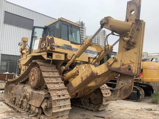 ใช้ Caterpillar D9R LGP Crawler มอนท์ Dozer สีเดิมสําหรับการเหมืองแร่