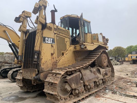 ใช้ Caterpillar D9R LGP Crawler มอนท์ Dozer สีเดิมสําหรับการเหมืองแร่