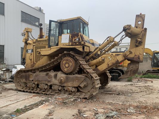 ใช้ Caterpillar D9R LGP Crawler มอนท์ Dozer สีเดิมสําหรับการเหมืองแร่