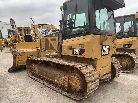 6 Way Blade Used Crawler Mounted Bulldozer Caterpillar D5K XL สีเดิม