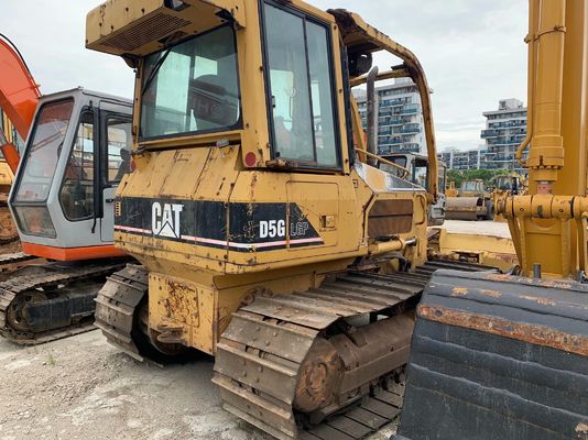 ของแท้ญี่ปุ่น D5G LGP ใช้ Caterpillar บูลโดเซอร์ การดําเนินงานที่มั่นคง ประหยัดเชื้อเพลิง