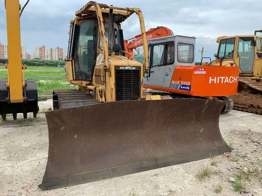 ของแท้ญี่ปุ่น D5G LGP ใช้ Caterpillar บูลโดเซอร์ การดําเนินงานที่มั่นคง ประหยัดเชื้อเพลิง