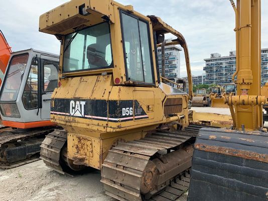 ของแท้ญี่ปุ่น D5G LGP ใช้ Caterpillar บูลโดเซอร์ การดําเนินงานที่มั่นคง ประหยัดเชื้อเพลิง