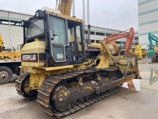 6 Way Blade ใช้ D6G Caterpillar Dozer Caterpillar เครื่องบูลโดเซอร์ CAT ขนาดเล็ก