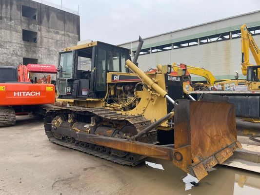 6 Way Blade ใช้ D6G Caterpillar Dozer Caterpillar เครื่องบูลโดเซอร์ CAT ขนาดเล็ก