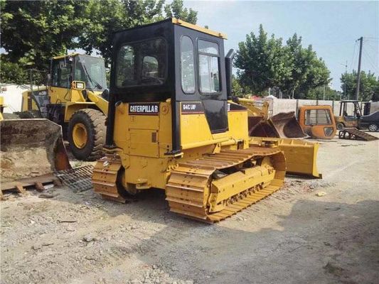 6 Way Blade Mini บูลโดเซอร์มือสอง Caterpillar D4C LGP Crawler บูลโดเซอร์ติด