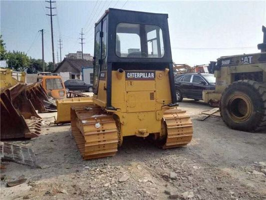6 Way Blade Mini บูลโดเซอร์มือสอง Caterpillar D4C LGP Crawler บูลโดเซอร์ติด