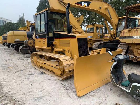 รุ่นเดิมของญี่ปุ่น มินิ บูลโดเซอร์มือสอง Caterpillar D5C XL ใช้งานได้อย่างมั่นคง