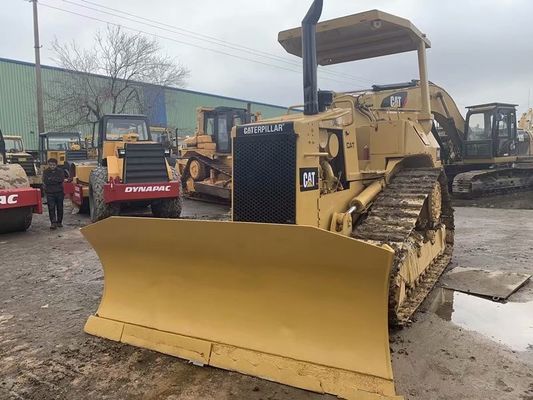 ใช้ Crawler CAT D4H บูลโดเซอร์ Repaint สี ไดรฟ์สูง การดําเนินงานง่าย