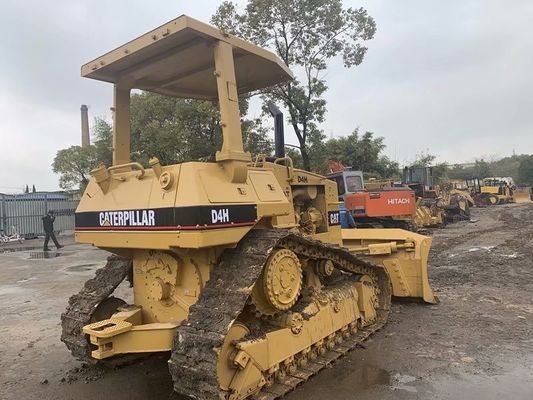 ใช้ Crawler CAT D4H บูลโดเซอร์ Repaint สี ไดรฟ์สูง การดําเนินงานง่าย
