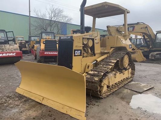 ใช้ Crawler CAT D4H บูลโดเซอร์ Repaint สี ไดรฟ์สูง การดําเนินงานง่าย