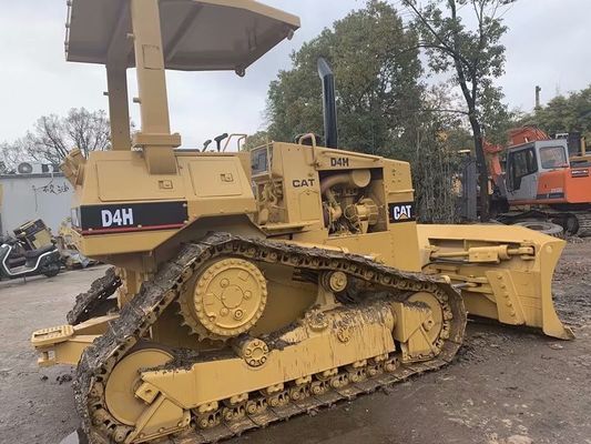 ใช้ Crawler CAT D4H บูลโดเซอร์ Repaint สี ไดรฟ์สูง การดําเนินงานง่าย