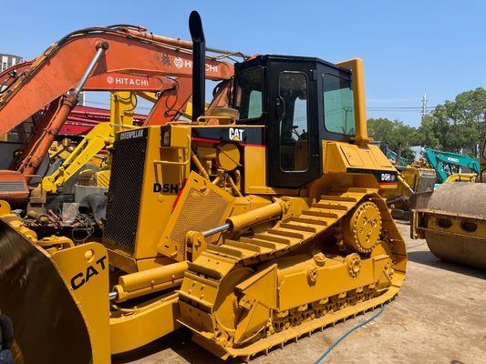 ไฮดริเวอร์ใช้ รอบรัด บูลโดเซอร์ Caterpillar D5H ใช้ บูลโดเซอร์แมว