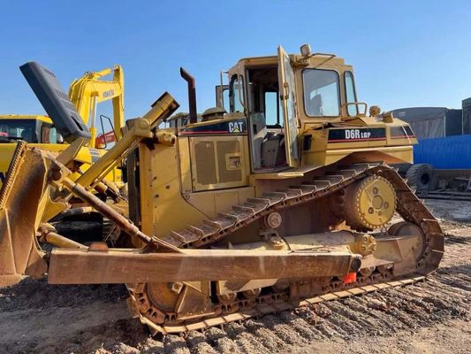 Caterpillar D6R LGP บูลโดเซอร์มือสอง รูปแบบ crawler สําหรับสถานที่ก่อสร้าง