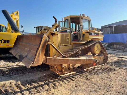 Caterpillar D6R LGP บูลโดเซอร์มือสอง รูปแบบ crawler สําหรับสถานที่ก่อสร้าง