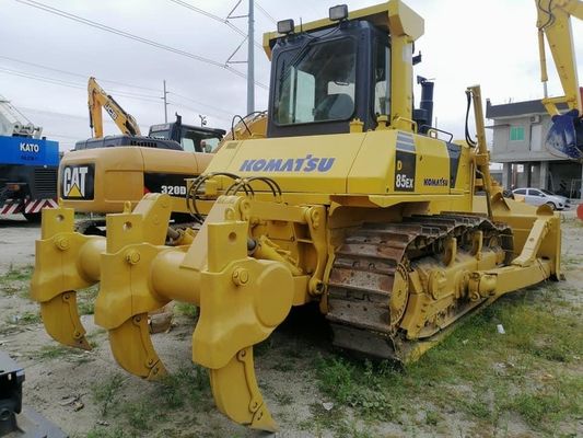 Komatsu D85EX-15 Dozer มือสอง Crawler ติดกับไฮดรอลิก Ripper