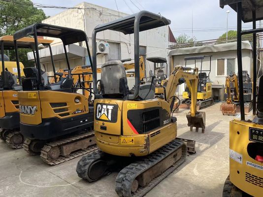 Caterpillar 301.5CR เครื่องขุดมือสอง ขนาดเล็ก มีสีเดิม
