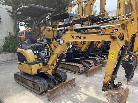 Caterpillar 301.5CR เครื่องขุดมือสอง ขนาดเล็ก มีสีเดิม