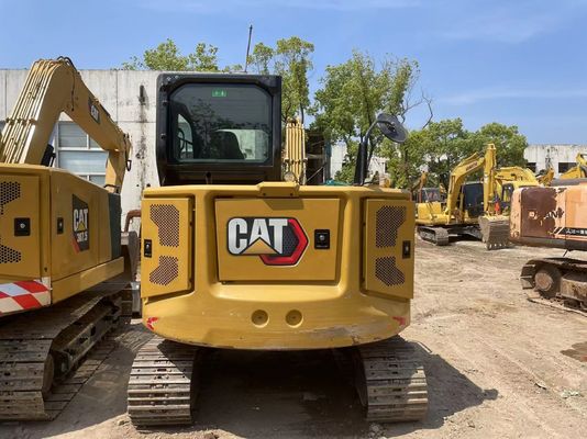 Caterpillar 306.5 มือสอง Mini Digger ประสิทธิภาพเชื้อเพลิงสําหรับอาคาร