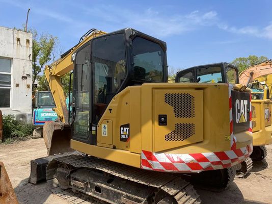 Caterpillar 307.5 เครื่องขุดที่ใช้แล้ว CAT 306 306.5 307.5 สีแท้