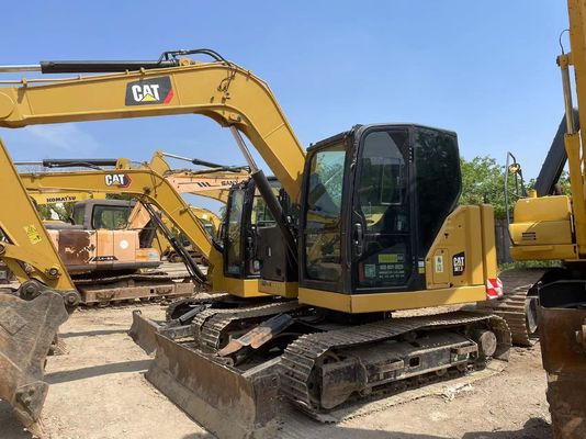 Caterpillar 307.5 เครื่องขุดที่ใช้แล้ว CAT 306 306.5 307.5 สีแท้
