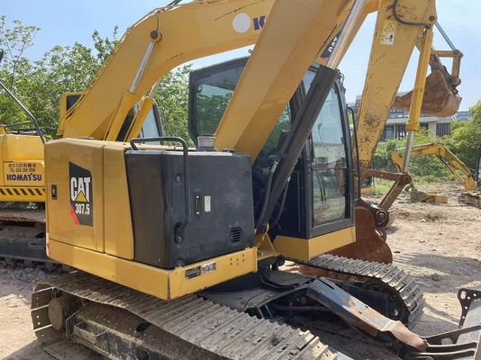 Caterpillar 307.5 เครื่องขุดที่ใช้แล้ว CAT 306 306.5 307.5 สีแท้