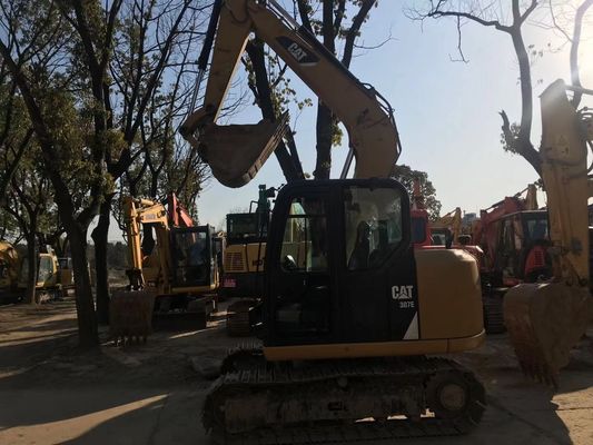 307E เครื่องขุด CAT ที่ใช้ ประสิทธิภาพเชื้อเพลิง เครื่องขุดไฮดรอลิกที่ใช้ ปี 2017